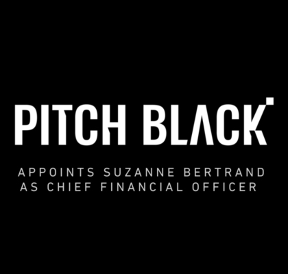 The Pitch Black Company Appoints Suzanne Bertrand as Chief Financial Officer 